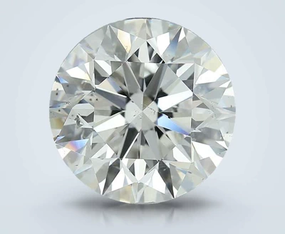 6.50ct E SI2 Excellent Cut Round Diamond