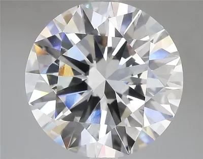 7.04ct D VVS2 Excellent Cut Round Lab Grown Diamond