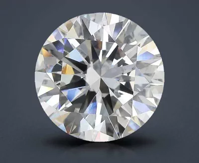 7.04ct D VVS2 Excellent Cut Round Lab Grown Diamond
