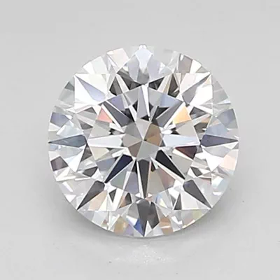 2.01ct D VS2 Rare Carat Ideal Cut Round Lab Grown Diamond