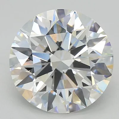 3.58ct F VVS2 Rare Carat Ideal Cut Round Lab Grown Diamond