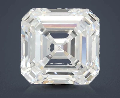 1.57ct E VS1 Rare Carat Ideal Cut Asscher Lab Grown Diamond