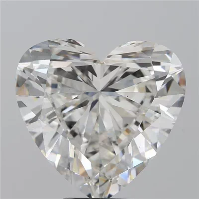 6.21ct F VS1 Very Good Cut Heart Lab Grown Diamond