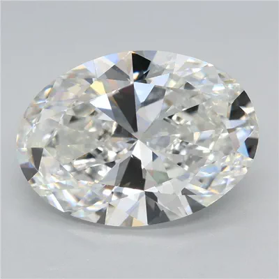 5.01ct F VVS2 Rare Carat Ideal Cut Oval Lab Grown Diamond