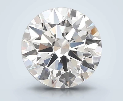 4.01ct E VS1 Rare Carat Ideal Cut Round Lab Grown Diamond
