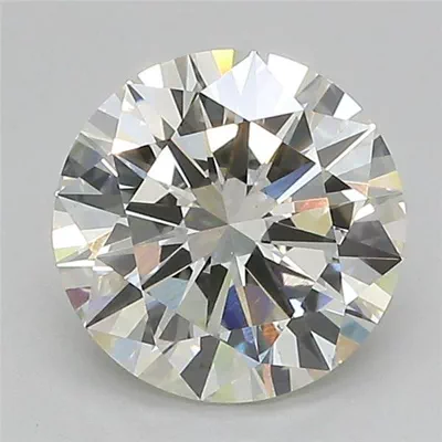 2.14ct J VS2 Excellent Cut Round Lab Grown Diamond