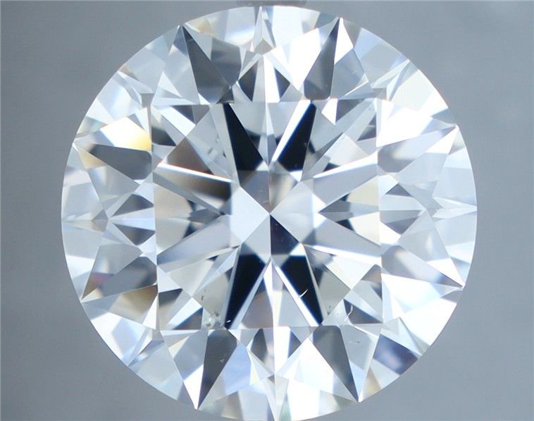 6.01ct H VS2 Excellent Cut Round Diamond