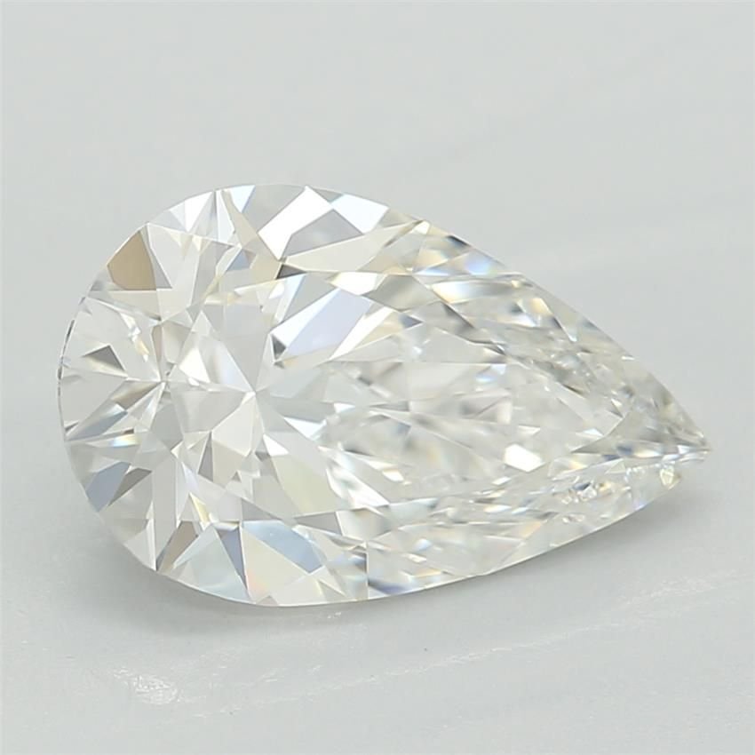 1.08ct E VVS2 Rare Carat Ideal Cut Pear Lab Grown Diamond