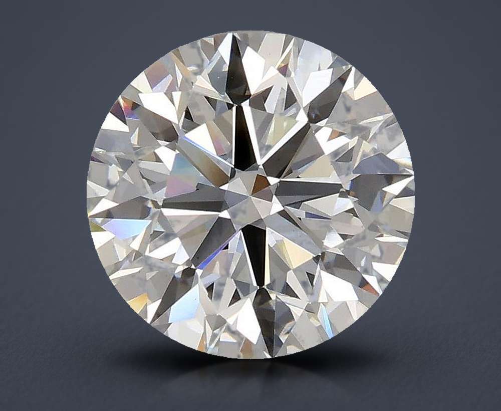 3.05ct H VS1 Rare Carat Ideal Cut Round Lab Grown Diamond