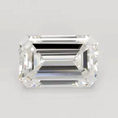 10.12ct F VS1 Rare Carat Ideal Cut Emerald Lab Grown Diamond