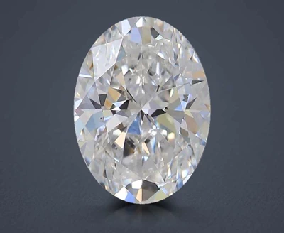 1.08ct E VVS2 Rare Carat Ideal Cut Oval Lab Grown Diamond