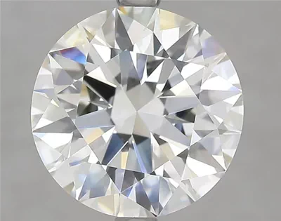 4.06ct J VVS2 Rare Carat Ideal Cut Round Diamond