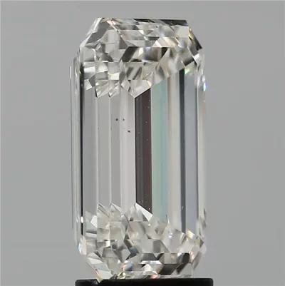 4.03ct J VS2 Rare Carat Ideal Cut Emerald Diamond