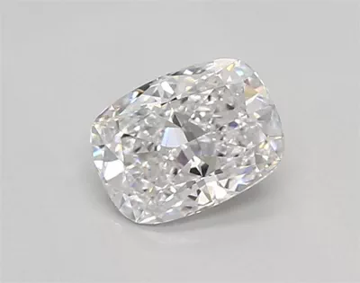 0.71ct D VVS2 Rare Carat Ideal Cut Cushion Lab Grown Diamond
