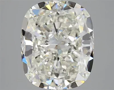 4.22ct J VVS1 Rare Carat Ideal Cut Cushion Diamond