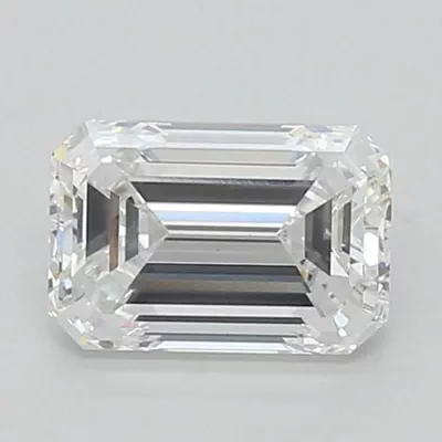 2.05ct E VS1 Very Good Cut Emerald Lab Grown Diamond
