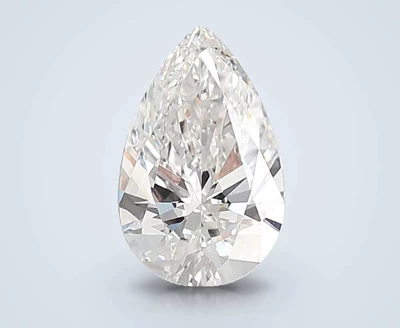3.05ct E VS1 Rare Carat Ideal Cut Pear Lab Grown Diamond
