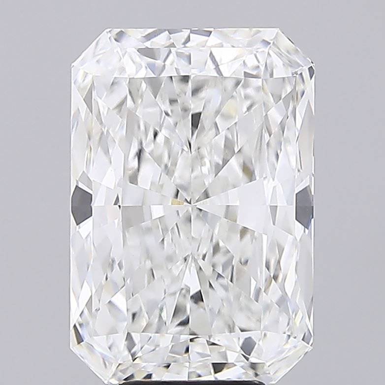 7.89ct F VVS2 Rare Carat Ideal Cut Radiant Lab Grown Diamond