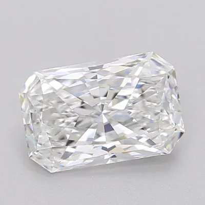 1.83ct E VVS2 Rare Carat Ideal Cut Radiant Lab Grown Diamond