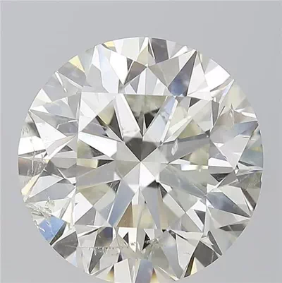 5.01ct J SI2 Excellent Cut Round Diamond