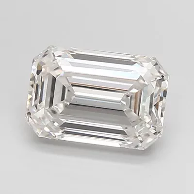 3.04ct G VS1 Excellent Cut Emerald Lab Grown Diamond