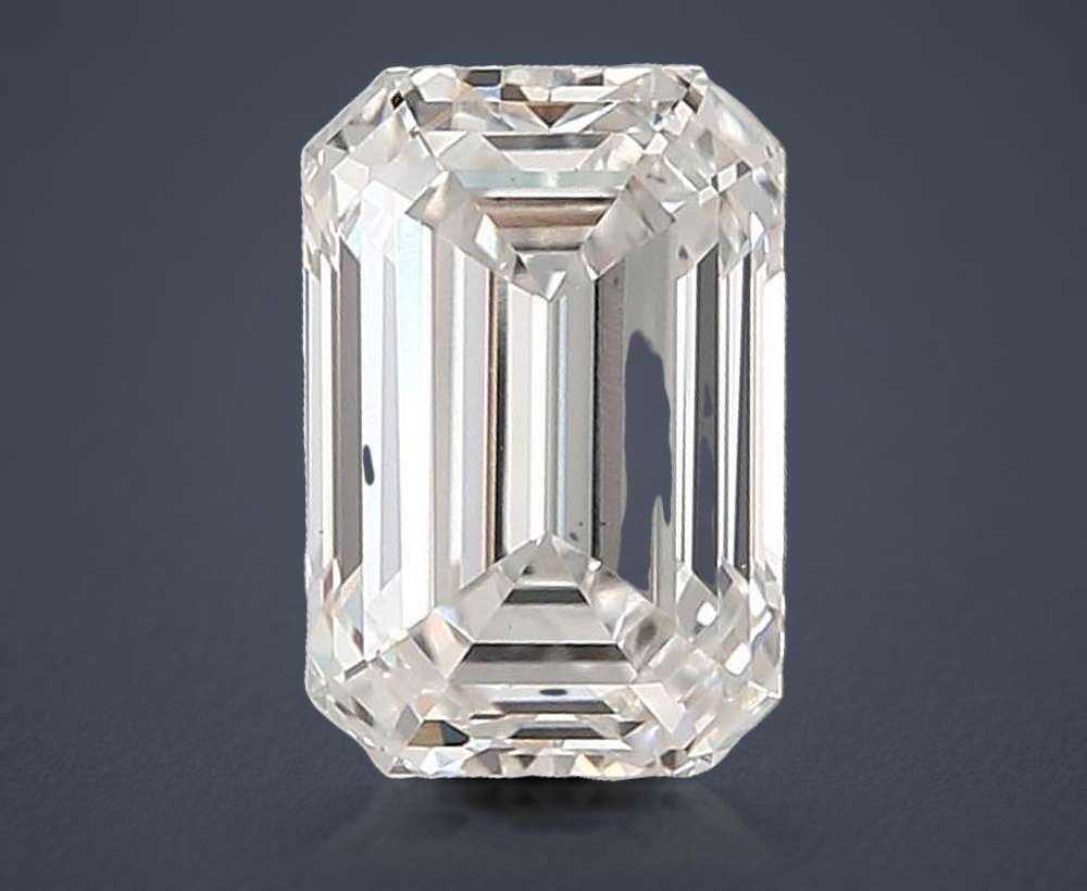 3.04ct G VS1 Excellent Cut Emerald Lab Grown Diamond