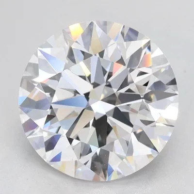 2.20ct D IF Rare Carat Ideal Cut Round Lab Grown Diamond