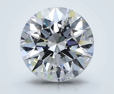 3.50ct G SI2 Rare Carat Ideal Cut Round Diamond