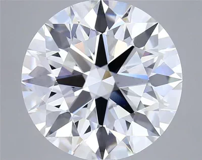 6.84ct D IF Rare Carat Ideal Cut Round Lab Grown Diamond