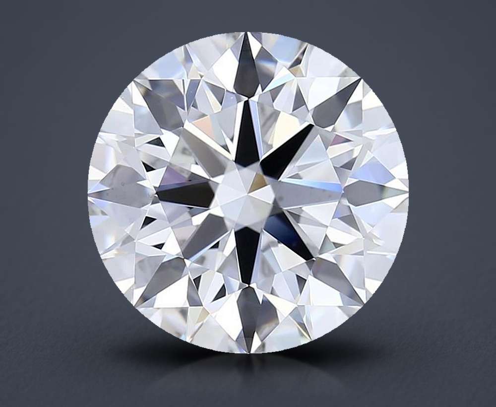 6.84ct D IF Rare Carat Ideal Cut Round Lab Grown Diamond