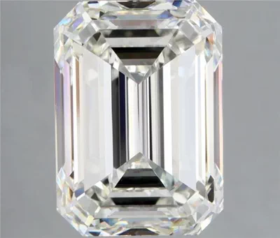 5.43ct I VS1 Rare Carat Ideal Cut Emerald Diamond