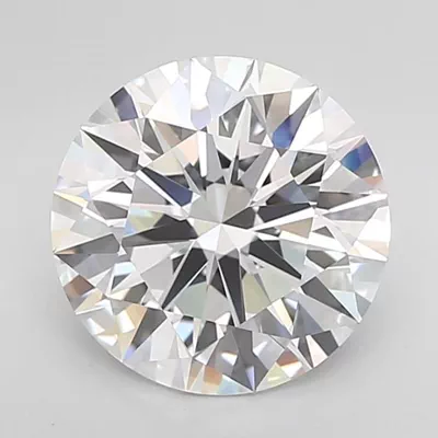 4.46ct D IF Rare Carat Ideal Cut Round Lab Grown Diamond