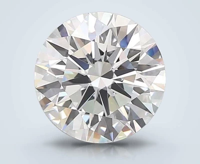 4.46ct D IF Rare Carat Ideal Cut Round Lab Grown Diamond