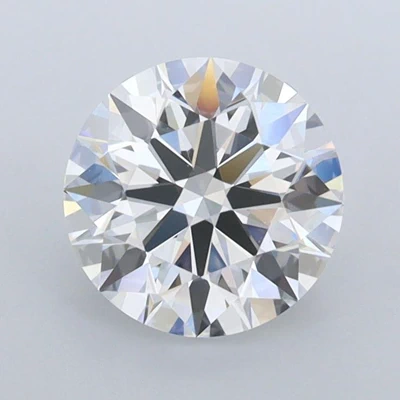 1.45ct D FL Rare Carat Ideal Cut Round Lab Grown Diamond