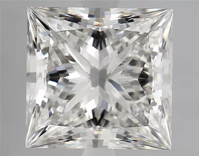 4.02ct I SI1 Rare Carat Ideal Cut Princess Lab Grown Diamond