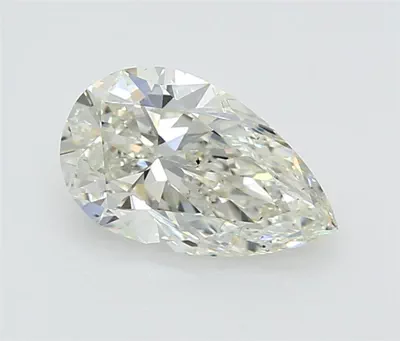 2.01ct J SI1 Rare Carat Ideal Cut Pear Diamond