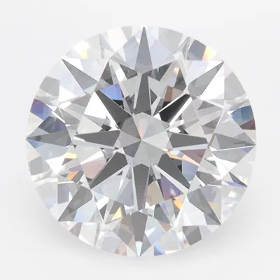3.48ct D FL Rare Carat Ideal Cut Round Lab Grown Diamond