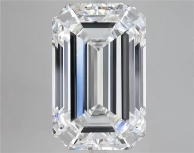 15.85ct F VS2 Very Good Cut Emerald Lab Grown Diamond