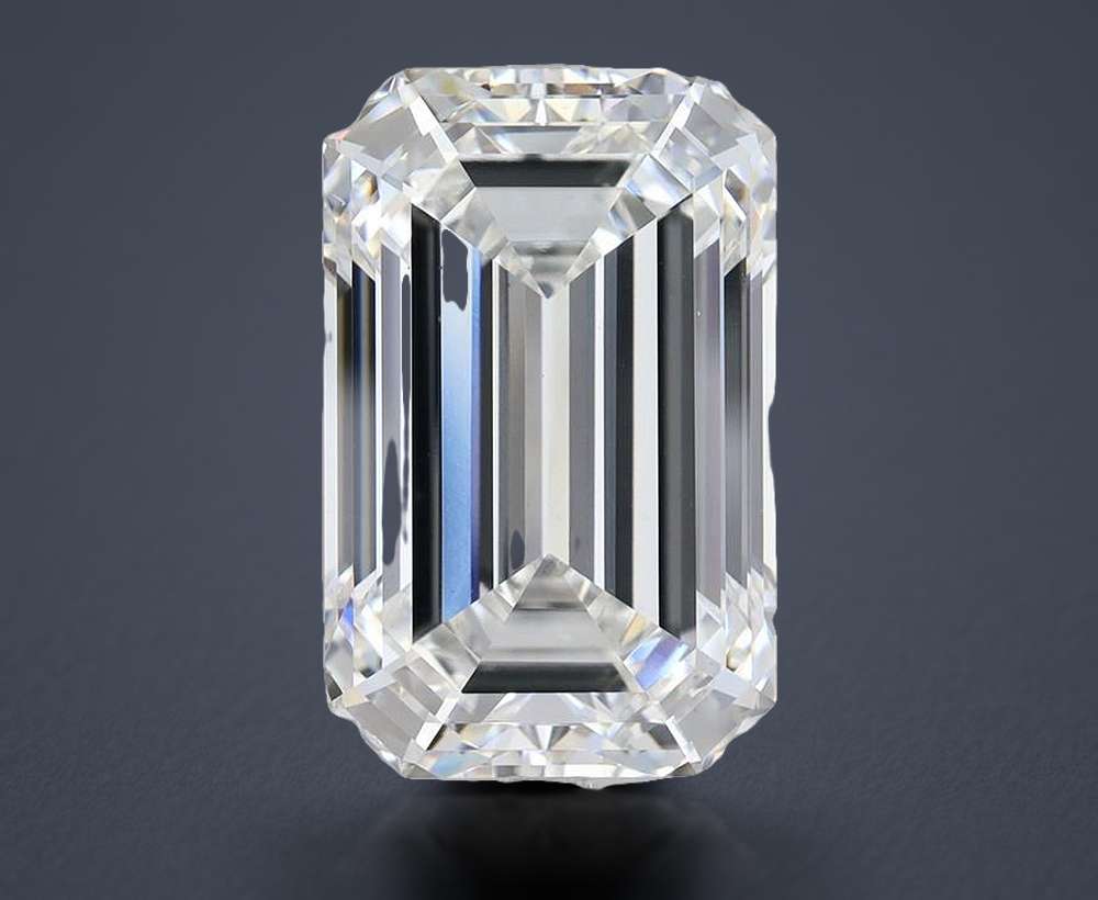 15.85ct F VS2 Very Good Cut Emerald Lab Grown Diamond
