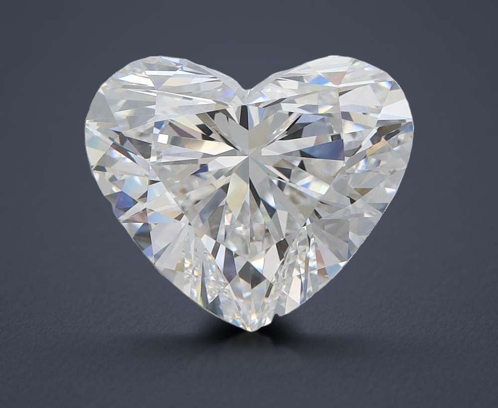 4.51ct E FL Rare Carat Ideal Cut Heart Lab Grown Diamond