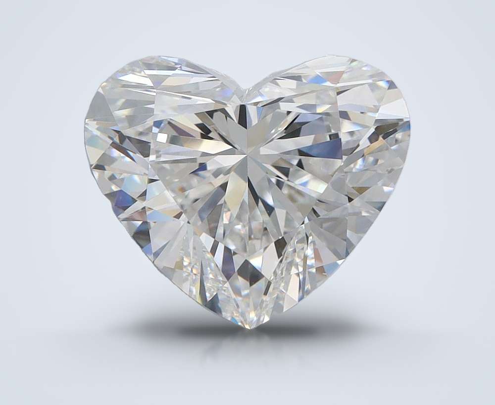 4.51ct E FL Rare Carat Ideal Cut Heart Lab Grown Diamond