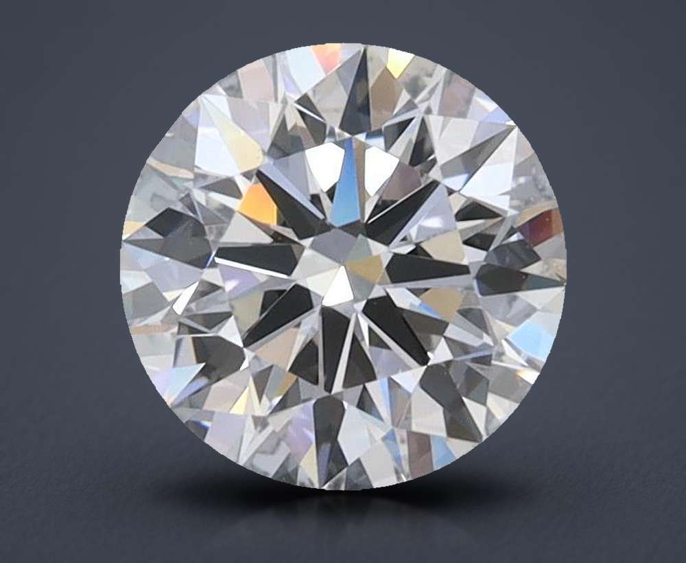 1.23ct D VVS1 Rare Carat Ideal Cut Round Lab Grown Diamond