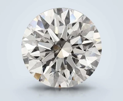 3.01ct G SI1 Excellent Cut Round Lab Grown Diamond