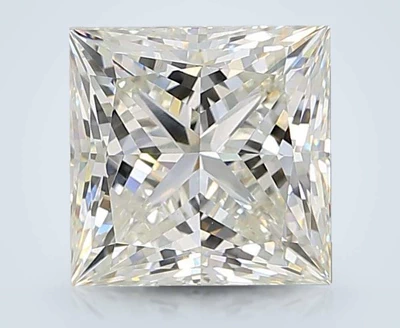 4.07ct G VVS2 Rare Carat Ideal Cut Princess Lab Grown Diamond