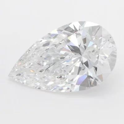 2.07ct D VS1 Rare Carat Ideal Cut Pear Lab Grown Diamond