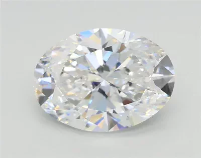1.51ct D VS1 Rare Carat Ideal Cut Oval Lab Grown Diamond