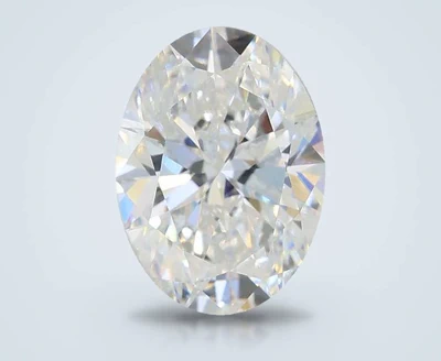 1.51ct D VS1 Rare Carat Ideal Cut Oval Lab Grown Diamond