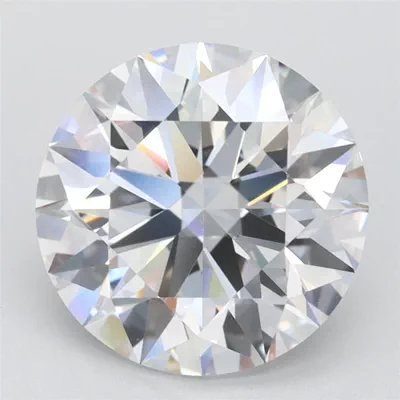 3.27ct D FL Rare Carat Ideal Cut Round Lab Grown Diamond