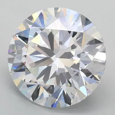 2.01ct D VS1 Rare Carat Ideal Cut Round Lab Grown Diamond