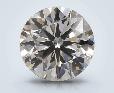 3.50ct F VVS2 Excellent Cut Round Lab Grown Diamond